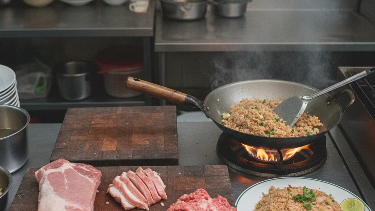 หมูส่วนไหนผัดอร่อย เลือกหมูเนื้อแดงและหมูสันในสำหรับร้านอาหารไทย