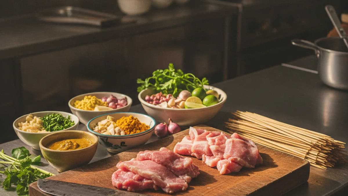หมูสันในกับหมูเนื้อแดงสำหรับหมูสะเต๊ะ ใช้หมูส่วนไหนให้เหมาะกับร้านและต้นทุน