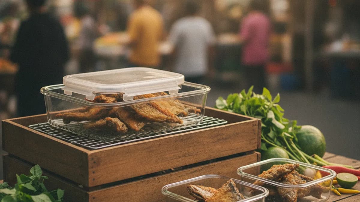 วิธีเก็บปลาอินทรีย์เค็มทอดและการอุ่นใช้ซ้ำในครัวร้านอาหาร