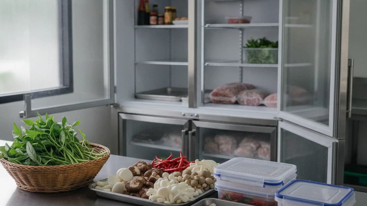 วิธีถนอมอาหารในครัวร้านอาหาร การตากแห้ง การดองอาหาร และการบรรจุสูญญากาศ