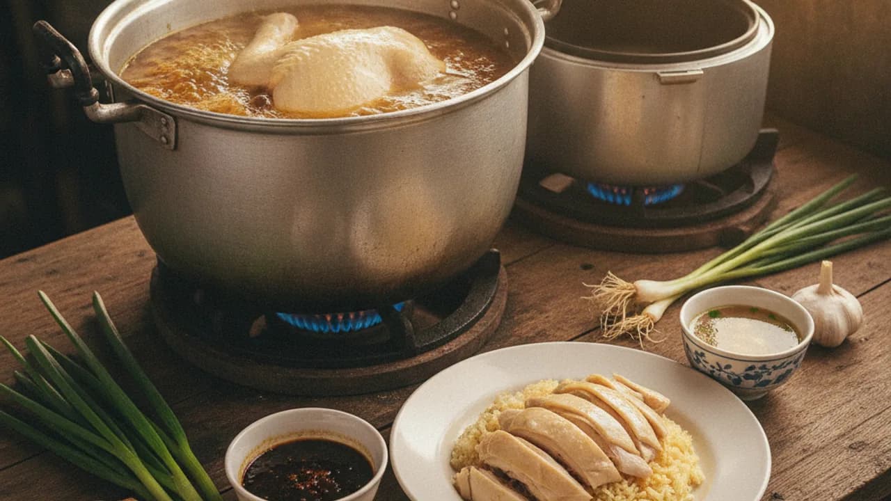 สูตรข้าวมันไก่และวัตถุดิบที่ต้องเตรียม สำหรับวิธีทำข้าวมันไก่ทำขายและทำกินเอง